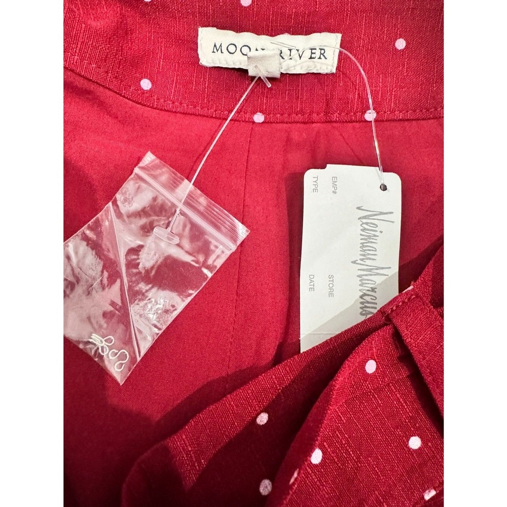 Moon River Pleated Belted Short Size S - Picture 9 of 10